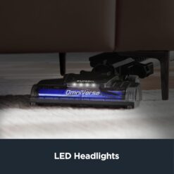 Eureka Pet Upright Vacuum Cleaner for Carpet and Hard Floor, Powerful Bagless Vacuum Cleaner for Home with HEPA Filter and Pet Tool, Blue