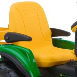 Peg Perego John Deere Ground Force Tractor with Trailer 12 Volt Ride on