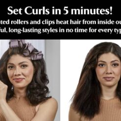 Remington Pro Hair Setter Hot Rollers, Curlers With Thermaluxe Advanced Thermal Technology