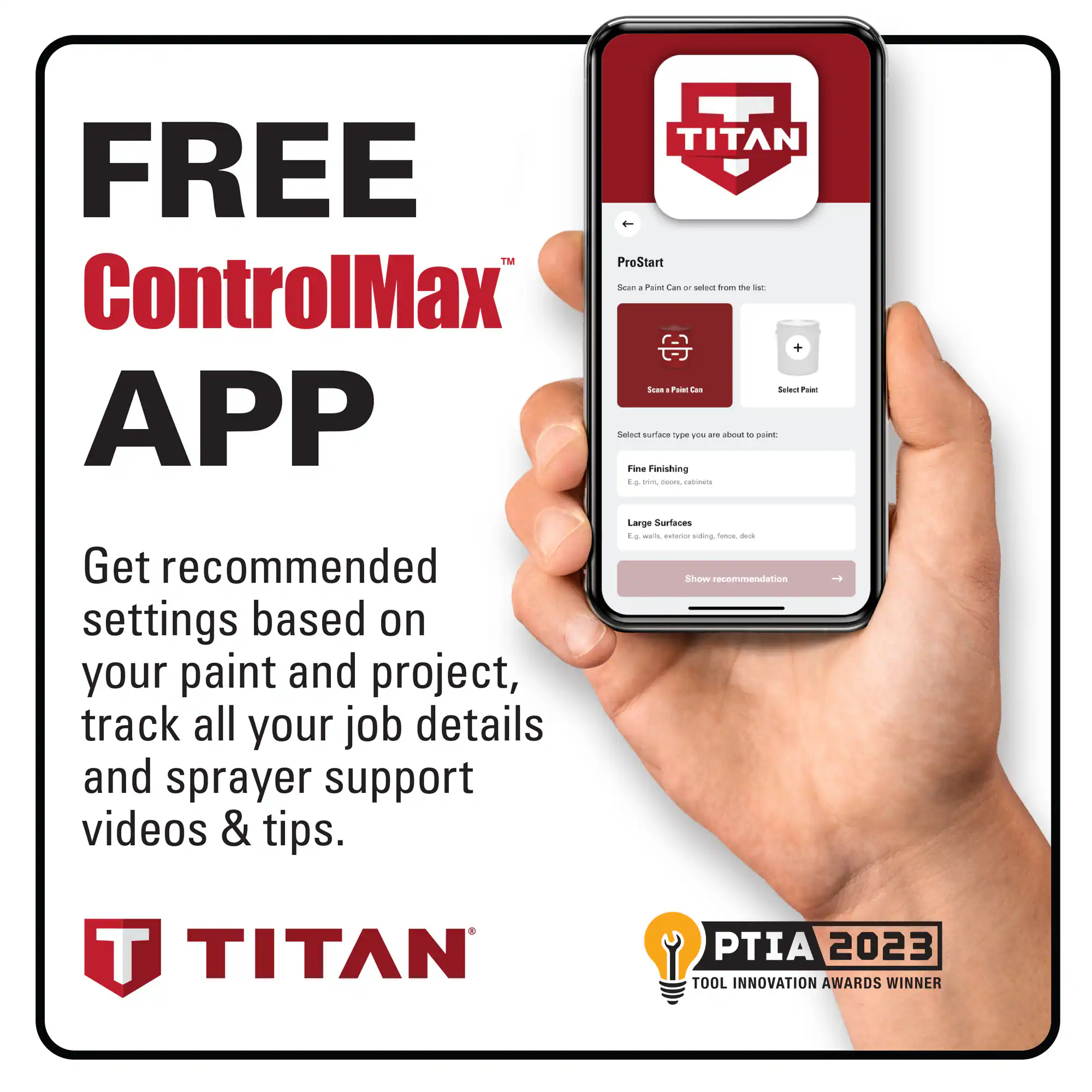 Titan ControlMax 1700 Electric Stationary Airless Paint Sprayer