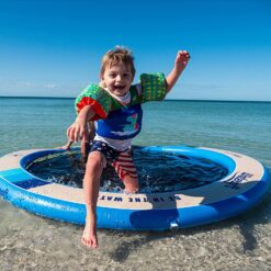 Wateraft 96-Inches x 6 -Seat Blue Inflatable raft