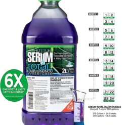 Hot Tub Serum A Weekly Maintenance Hot Tub Cleaner/Clarifier/Conditioner/Softener All-in-One 2 Liter (24 Weekly doses)