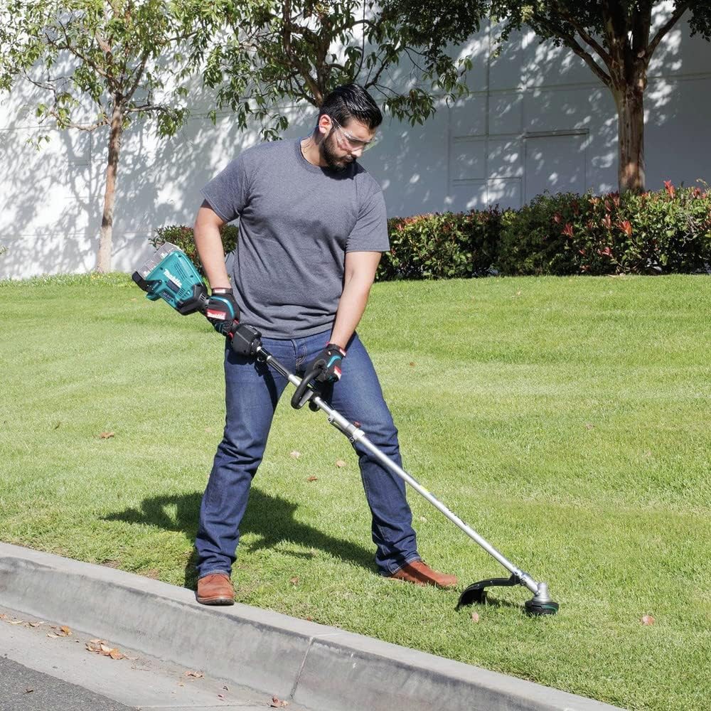 Makita XUX01ZM5 36V (18V X2) LXT Brushless Couple Shaft Power Head with String Trimmer Attachment, Tool Only