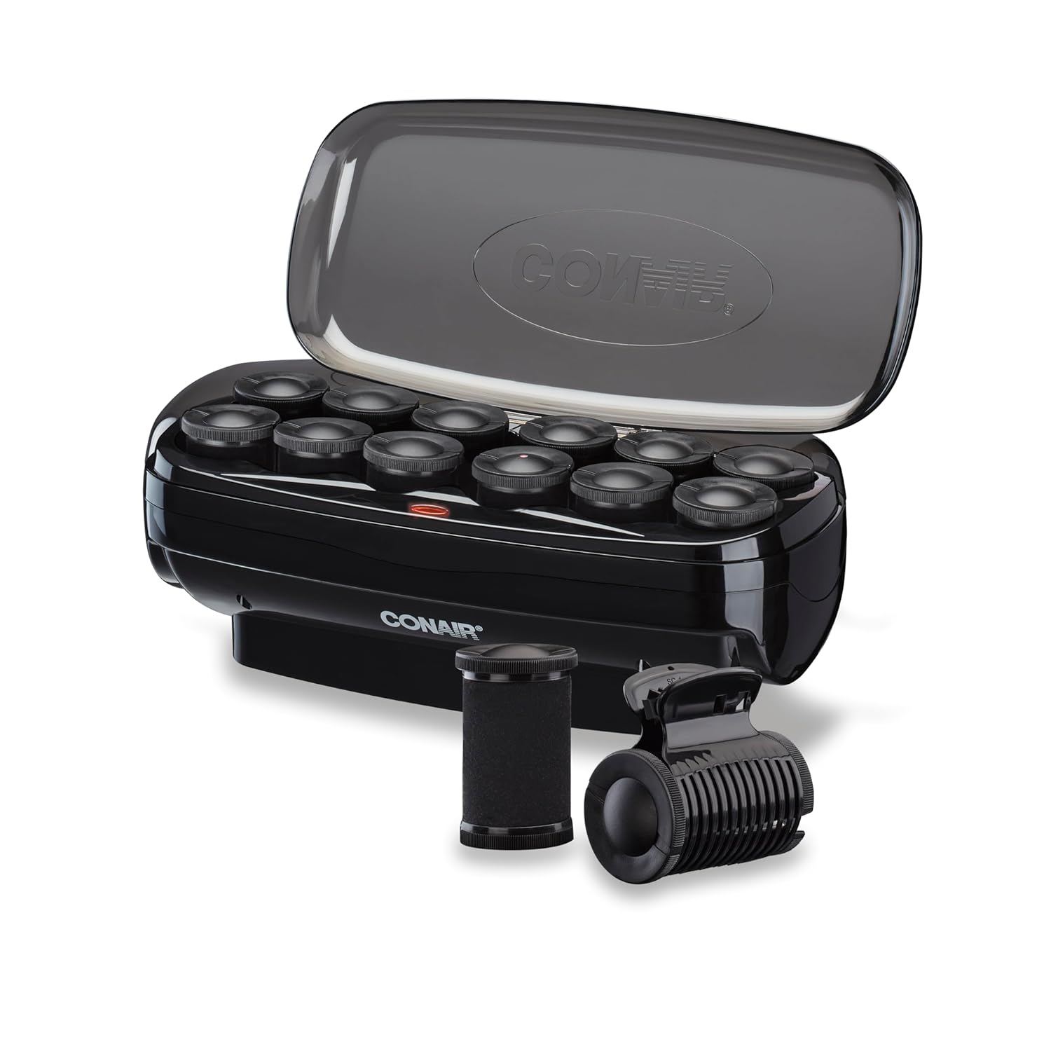 Conair Hot Rollers Hair Curlers for Long, Medium and All Hair | Heated Rollers with Hair Roller Clips Included