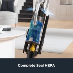 Eureka Pet Upright Vacuum Cleaner for Carpet and Hard Floor, Powerful Bagless Vacuum Cleaner for Home with HEPA Filter and Pet Tool, Blue