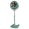 Vornado VFAN Sr. Pedestal Vintage Fan Retro Metal Standing Air Circulator for Cooling & Decor 3 Speeds, Adjustable Tilt Green