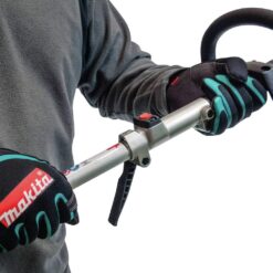 Makita XUX01ZM5 36V (18V X2) LXT Brushless Couple Shaft Power Head with String Trimmer Attachment, Tool Only
