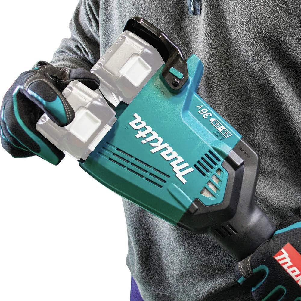 Makita XUX01ZM5 36V (18V X2) LXT Brushless Couple Shaft Power Head with String Trimmer Attachment, Tool Only