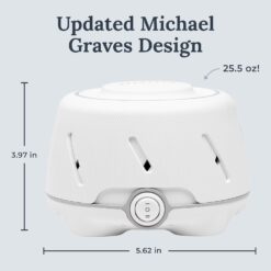 Yogasleep Dohm (White/Gray) The Original White Noise Machine, Relaxing Natural Sound from a Real Fan