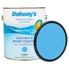 Doheny’s Pro-Grade High Build Self-Priming Epoxy Swimming Pool Paint | A Superior Epoxy Coating That, Bikini Blue