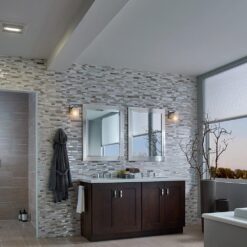 Broan-NuTone AE110L Ventilation Fan with LED Light and Roomside Installation, ENERGY STAR Certified, 110 CFM 1.0 Sones White