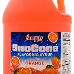 Snappy Sno Cone Syrup Mix & Match 4 Pack, 1 Gallon (128 ounces) Sizes, Flavored Syrup for Shaved Ice, 14 Flavor Options