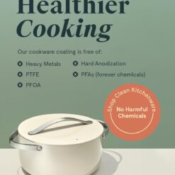 Caraway Nonstick Ceramic Dutch Oven Pot with Lid (6.5 qt, 10.5