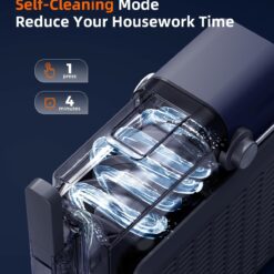 CyberChill Slushie Machine, 24-Hour Delay Start&Cold Retention, Frozen Drink Maker with 5 Preset Programs