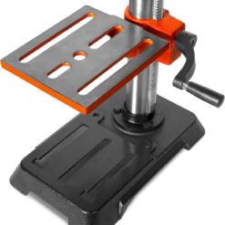 WEN 10-Inch Benchtop Drill Press, 6.2-Amp 5-Speed Motor with Cast Iron Construction, Laser and LED Work Light (DP1050)