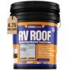 EverBond RV Roof Coating - Liquid Rubber RV Roof Sealant for Camper Roofs, Trailers, Motorhomes, and Metal Buildings