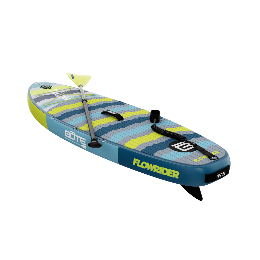 BOTE Kids FlowRider Aero 8′ Native Rips Hybrid Inflatable Paddle Board