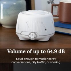 Yogasleep Dohm (White/Gray) The Original White Noise Machine, Relaxing Natural Sound from a Real Fan