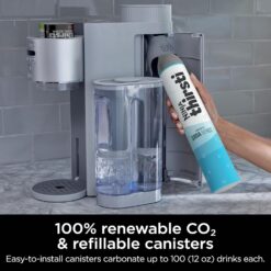 Ninja Thirsti Max Custom Hydration System, Soda Maker, Sparkling Water Maker, Custom Still & Sparkling Drinks