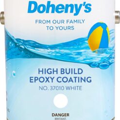 Doheny’s Pro-Grade High Build Self-Priming Epoxy Swimming Pool Paint | A Superior Epoxy Coating That, White