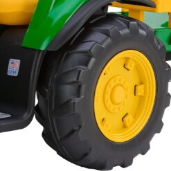 Peg Perego John Deere Ground Force Tractor with Trailer 12 Volt Ride on