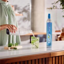 SodaStream CO2 Gas Carbonation Bundle - 3 Cylinders - Blue Screw-in System - Never run out of CO2 Again