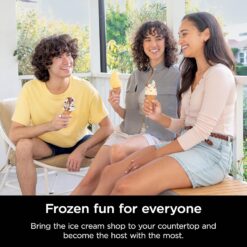 Ninja Swirl by CREAMi Ice Cream and Soft Serve Maker, Sorbet, Milkshake, Frozen Yogurt, Low Calories Program & More, 13-in-1