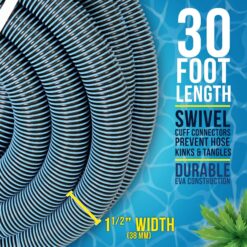 U.S. Pool Supply Pool Vacuum Hose - 1-1/2