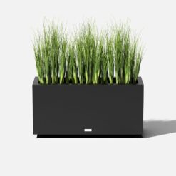 Veradek Block Series Long Box Planter - Large Rectangular Planter for Indoor or Outdoor Patio/Porch