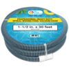 U.S. Pool Supply Pool Vacuum Hose - 1-1/2" x 30' Professional Heavy Duty Pool Hose for Inground, Spiral Wound with Kink-Free Swivel Cuff