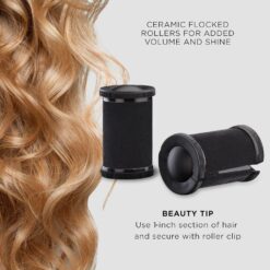 Conair Hot Rollers Hair Curlers for Long, Medium and All Hair | Heated Rollers with Hair Roller Clips Included