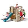 Step2 Woodland Climber II Kids Playset, Ages 2 –6 Years Old, Toddler Slide and Climbing Wall, Easy Set Up