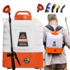 PetraTools 2 Gallon Battery Powered Backpack Sprayer in Lawn and Garden - HD2000 - Long Battery Life & Padded Straps (2 Gallon)