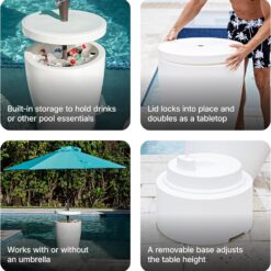 Step2 Vero In-Pool Shade Table (White)