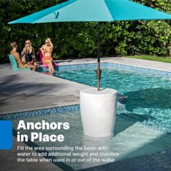 Step2 Vero In-Pool Shade Table (White)
