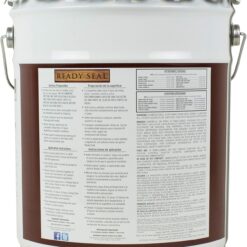 Ready Seal 545 Exterior Stain and Sealer for Wood, 5-Gallon, Burnt Hickory