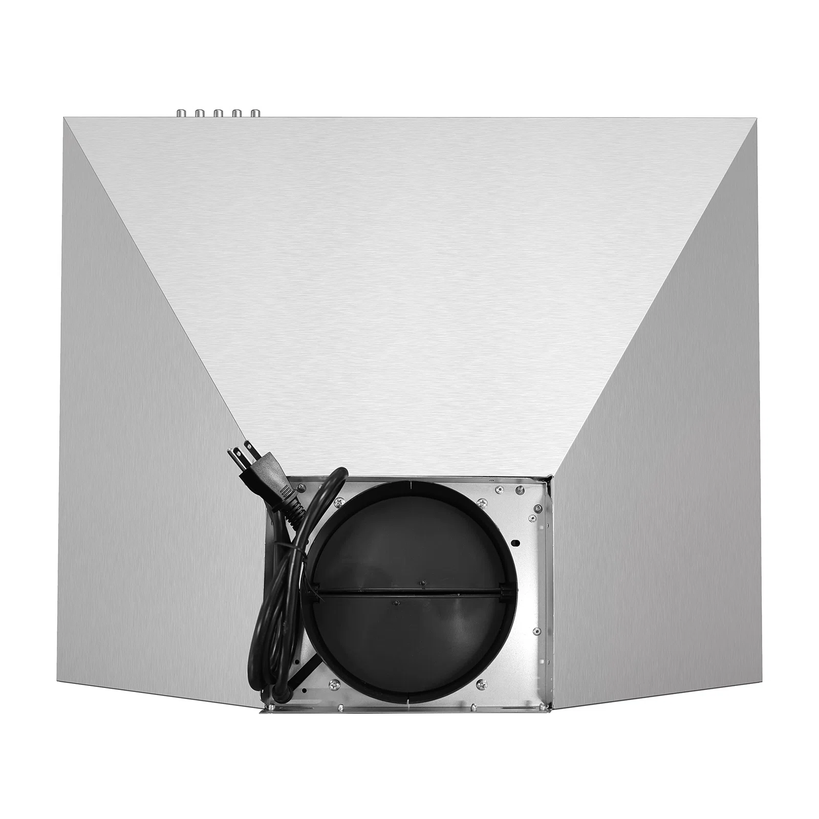 Cosmo 24 in. Nebula Collection Ducted Wall Mount Range Hood, Button Controls, LED Lights, Permanent Filters, Stainless Steel