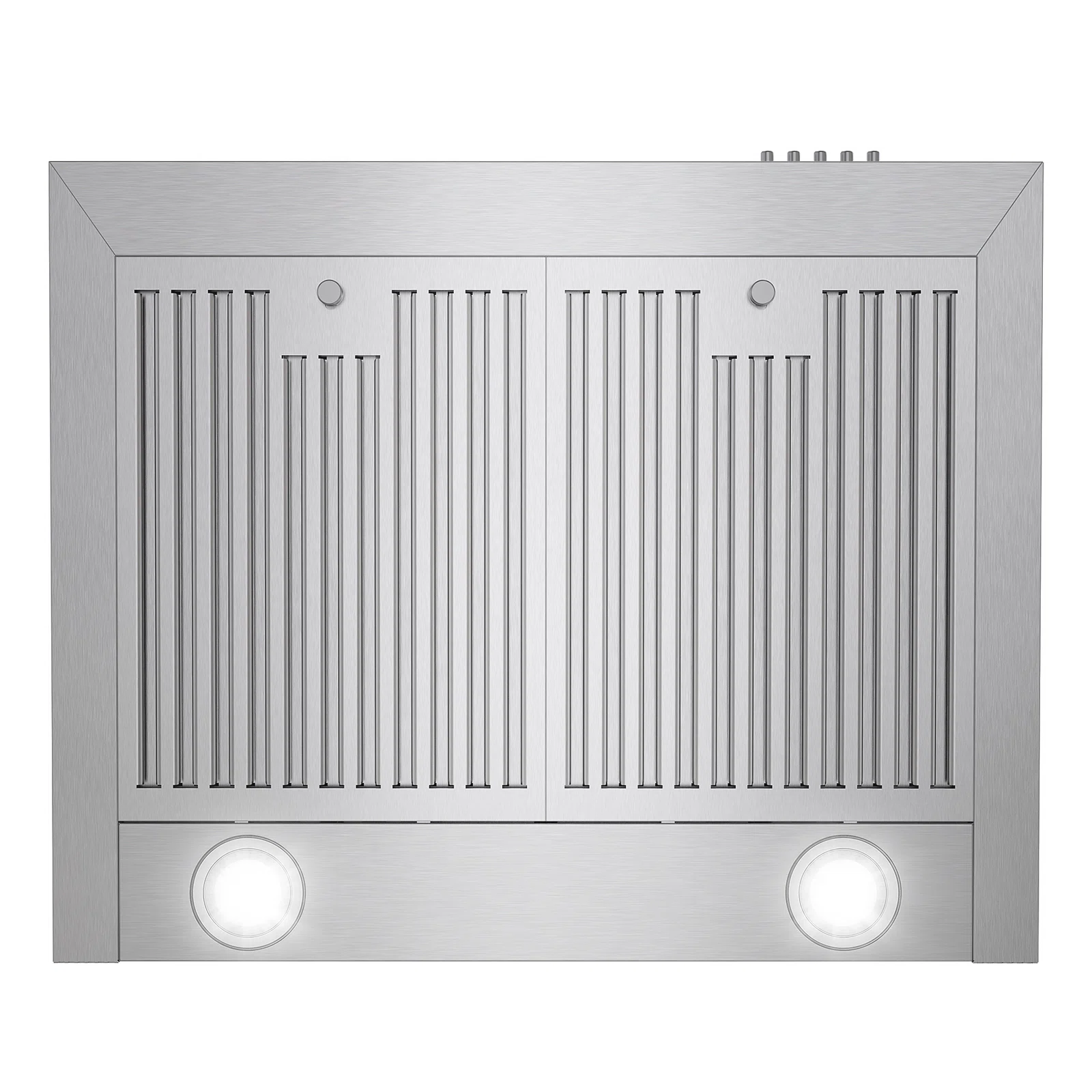 Cosmo 24 in. Nebula Collection Ducted Wall Mount Range Hood, Button Controls, LED Lights, Permanent Filters, Stainless Steel