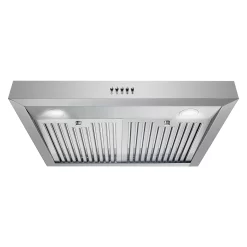 Cosmo 30 in. Haven Collection Ducted Under Cabinet Range Hood, LED Lights, Button Control, Permanent Filters, Stainless Steel