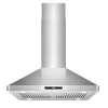 Cosmo 30 in. Lumin Collection Ductless Island Range Hood, Soft Touch Controls, Permanent Filters, LED Lights, Stainless Steel