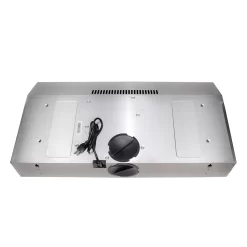 Cosmo 36 in. Delta Collection Ducted Under Cabinet Range Hood, Button Controls, Reusable Filters, LED Lights, Stainless Steel