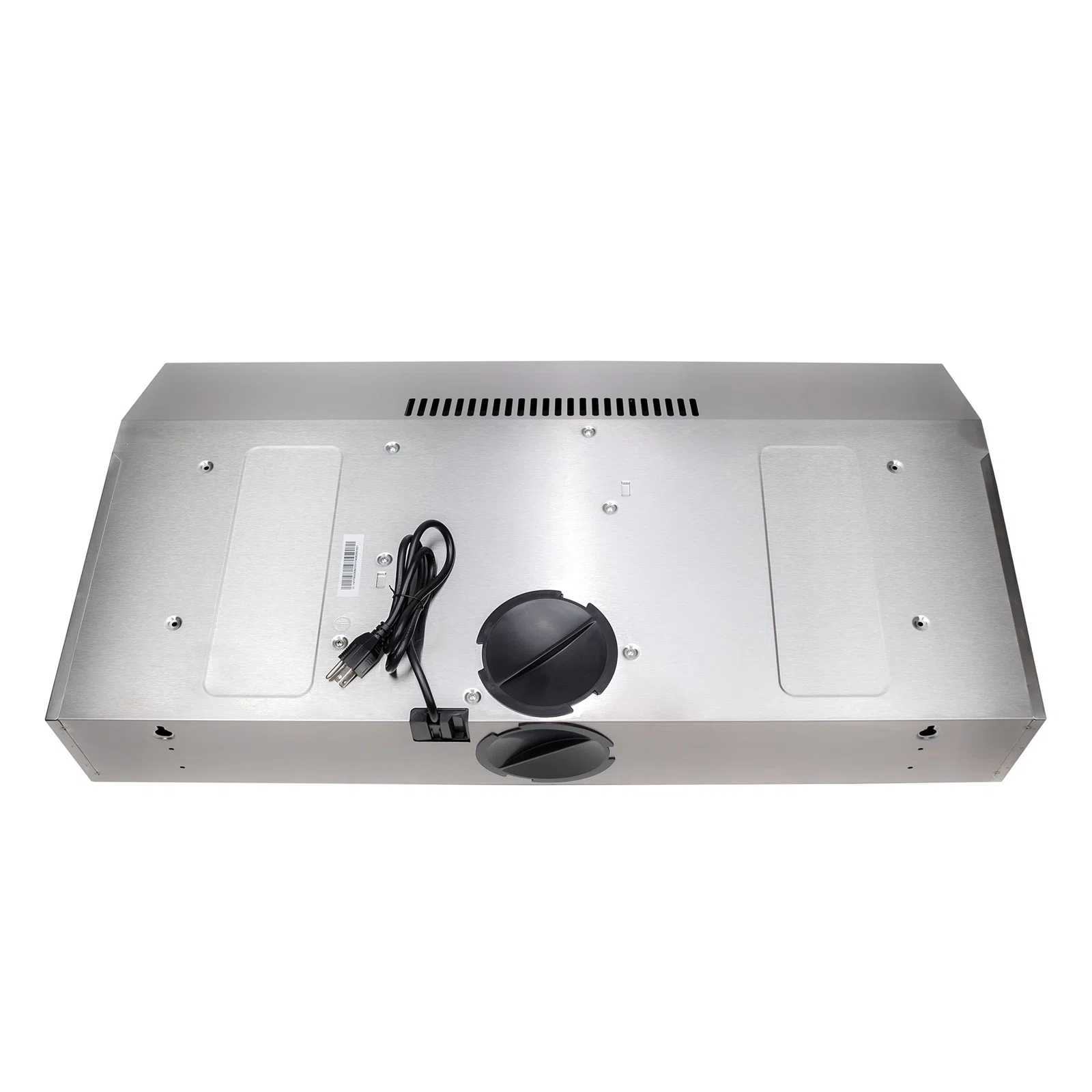 Cosmo 36 in. Delta Collection Ducted Under Cabinet Range Hood, Button Controls, Reusable Filters, LED Lights, Stainless Steel