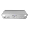 Cosmo 36 in. Lumin Collection Ducted Insert Range Hood, Touch Controls, LED Lights, Permanent Filters, Stainless Steel