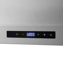 Cosmo 36 in. Vista Collection Ducted Wall Mount Range Hood, Touch Controls, LED Lights, Permanent Filters, Stainless Steel