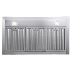 Cosmo 36 in. Vista Collection Ducted Wall Mount Range Hood, Touch Controls, LED Lights, Permanent Filters, Stainless Steel
