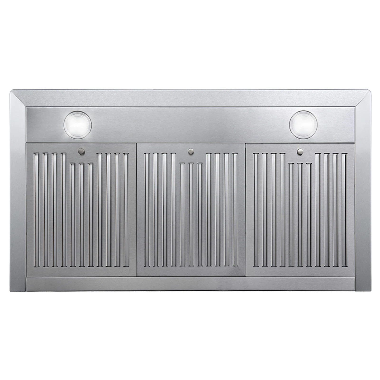 Cosmo 36 in. Vista Collection Ducted Wall Mount Range Hood, Touch Controls, LED Lights, Permanent Filters, Stainless Steel