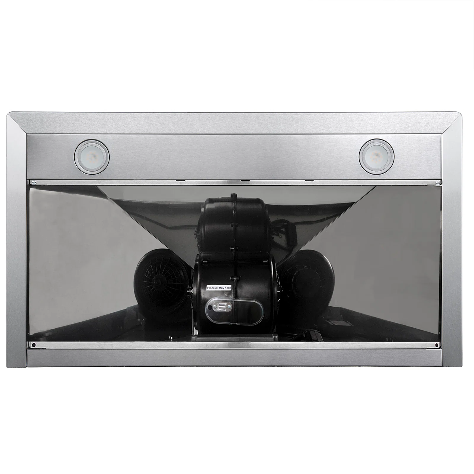 Cosmo 36 in. Vista Collection Ducted Wall Mount Range Hood, Touch Controls, LED Lights, Permanent Filters, Stainless Steel