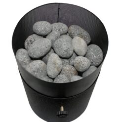 Flame King Smokeless Portable Mini Tabletop Fire Pit Dual Fuel Propane and Butane