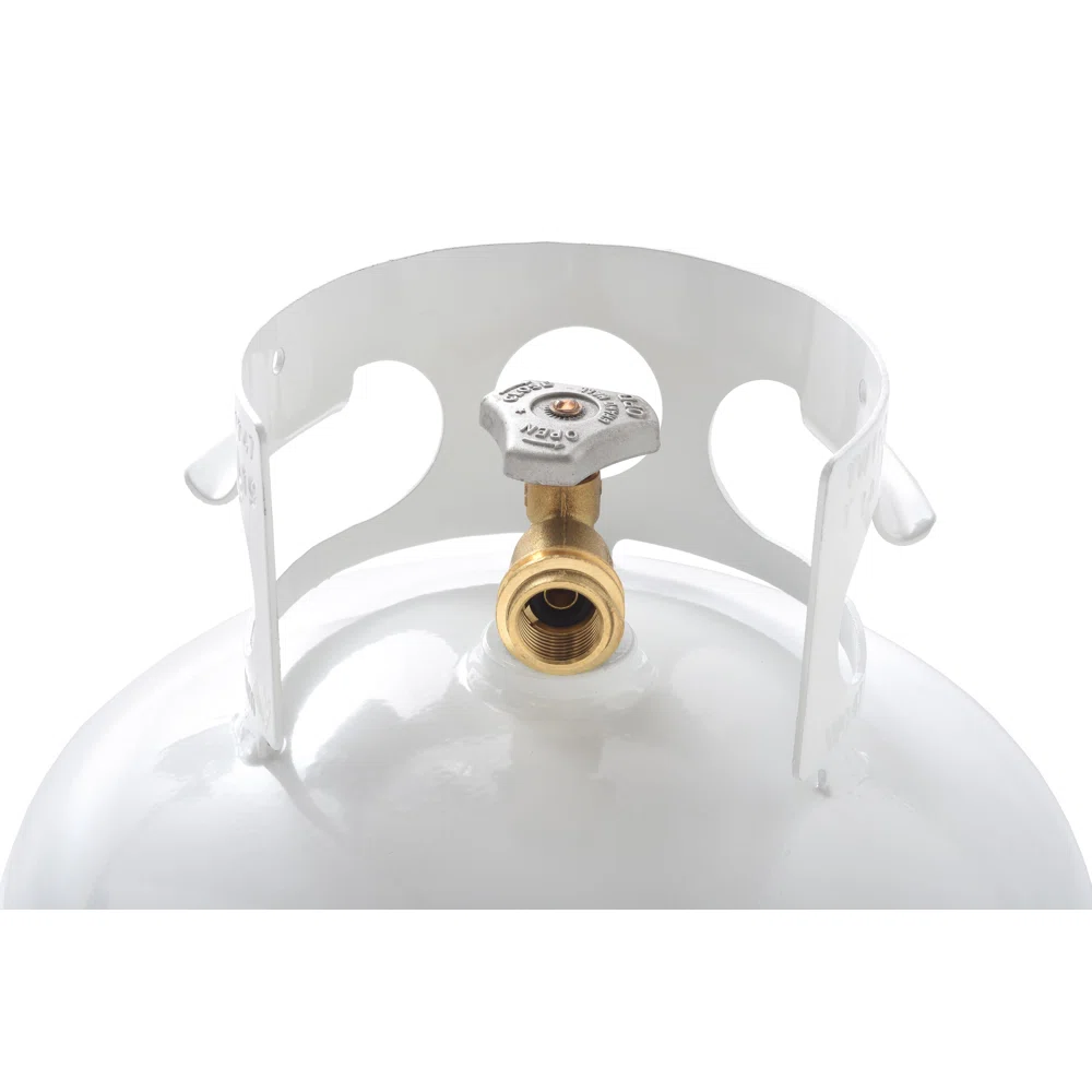 Flame King 40LB Empty Steel Propane Tank LP Cylinder with Type 1 OPD Valve, for Grills and BBQs - Image 3