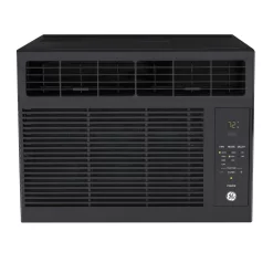 GE 5,000 BTU Electronic Window Air Conditioner For Small Rooms Up To 150 Sq Ft., Black